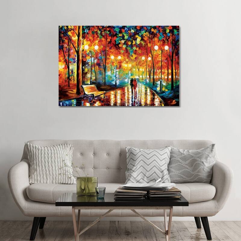iCanvas "Rain's Rustle II" by Leonid Afremov Canvas Print - 32x48x1.5