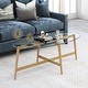 preview thumbnail 7 of 24, Olson Oval Coffee Table Brass