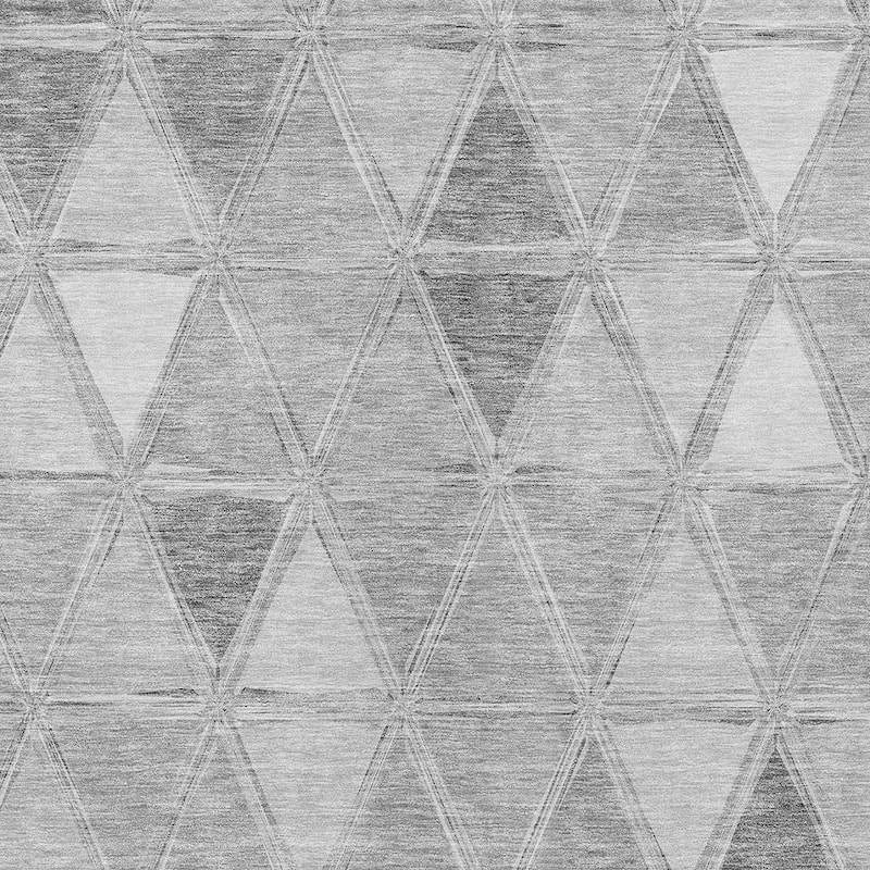 HomeRoots Geometric Transitional Rectangle Outdoor Rug