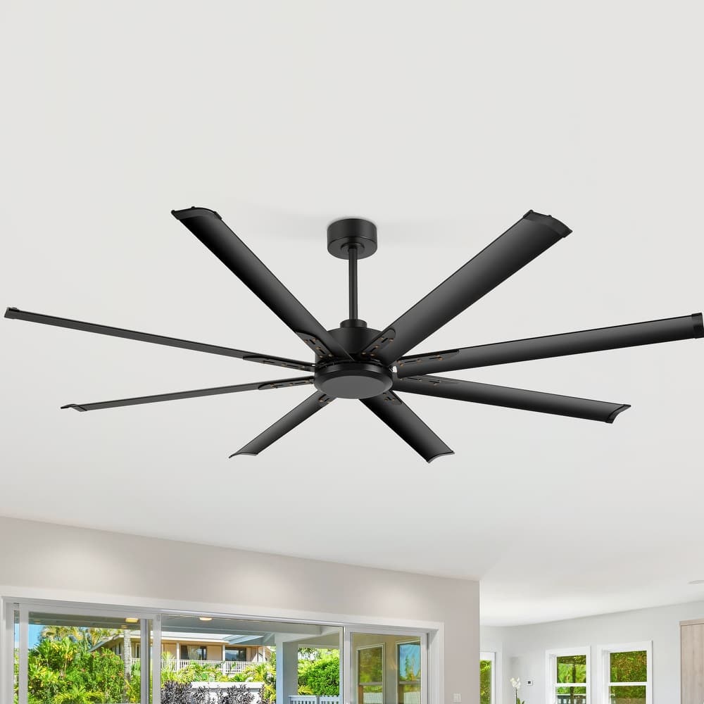 72"/84"/96"/120"/144" Extra Larger HVLS Commercial Ceiling Fan with Remote and Aluminum Blades