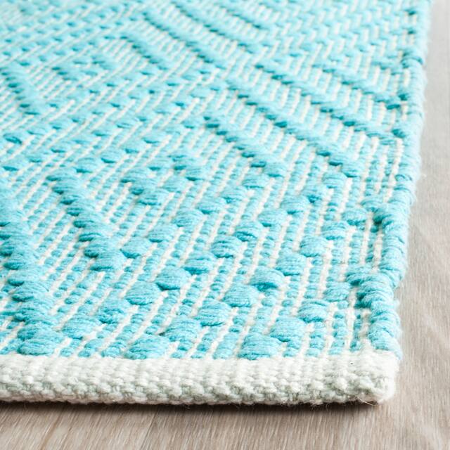 SAFAVIEH Handmade Flatweave Montauk Shkurte Cotton Rug