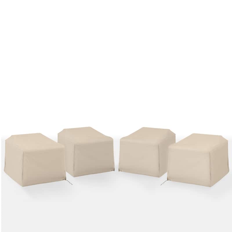 Crosley 4Pc Outdoor Chair Furniture Cover Set - Tan