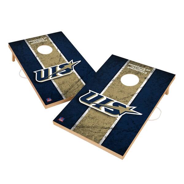 slide 2 of 5, Vintage Illinois Springfield Prairie Stars Regulation 2x4 Cornhole Set