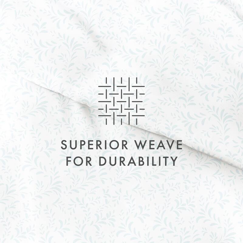 Becky Cameron Burst of Vines 3 Piece Duvet Cover Set