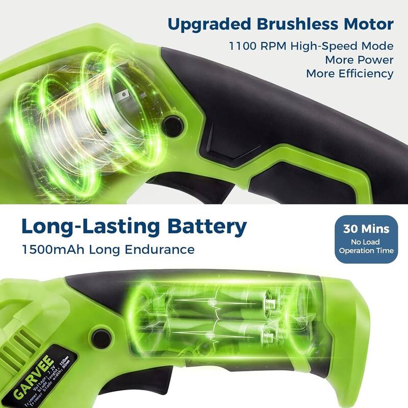 Lightweight 2 in 1 Electric Handheld Cordless Grass Trimmer Hedge Shears/ Grass Cutter