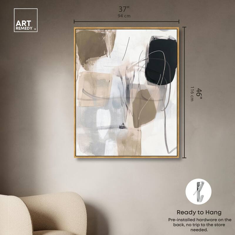 Contemporary Canvas I Canvas by Art Remedy