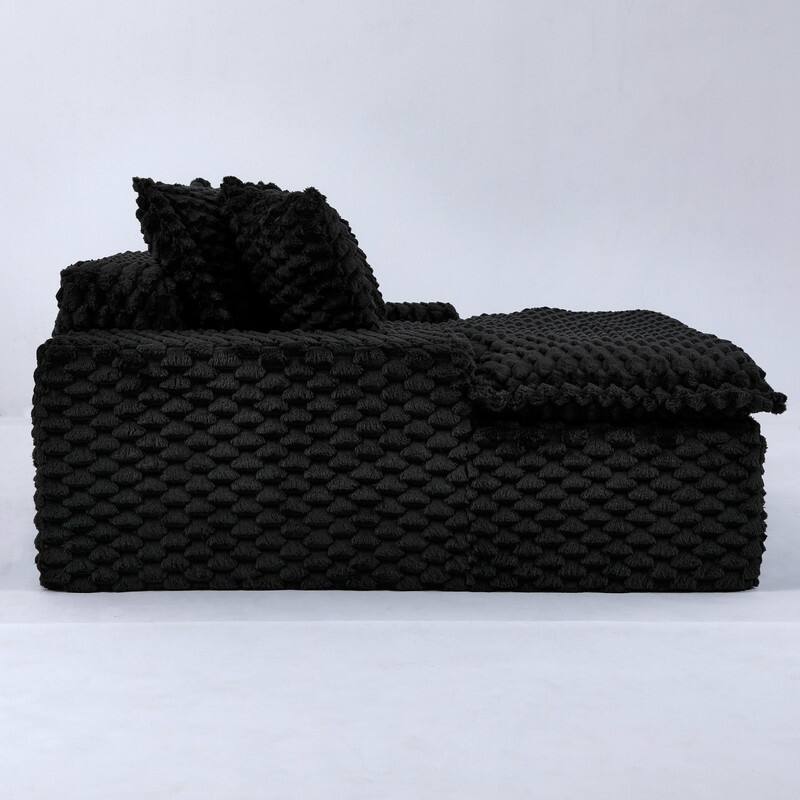 51.2" Corduroy Upholstered Compression Sofa
