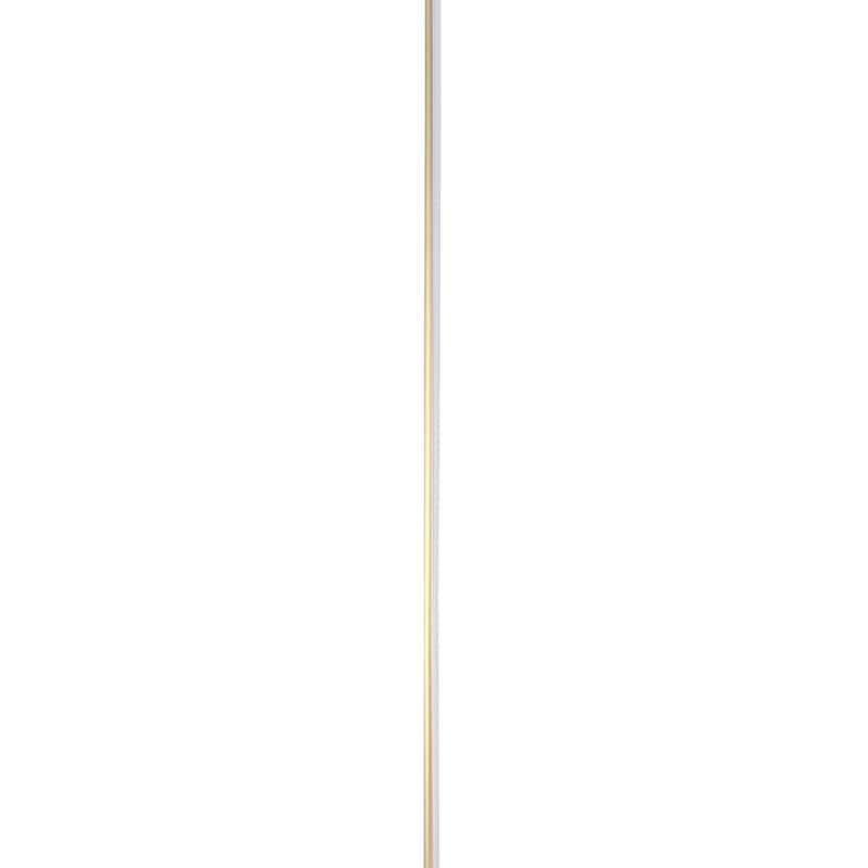 Cairo 59.5" LED Integrated Floor Lamp, Chrome by JONATHAN Y - 59.5" H x 8" W x 8" D