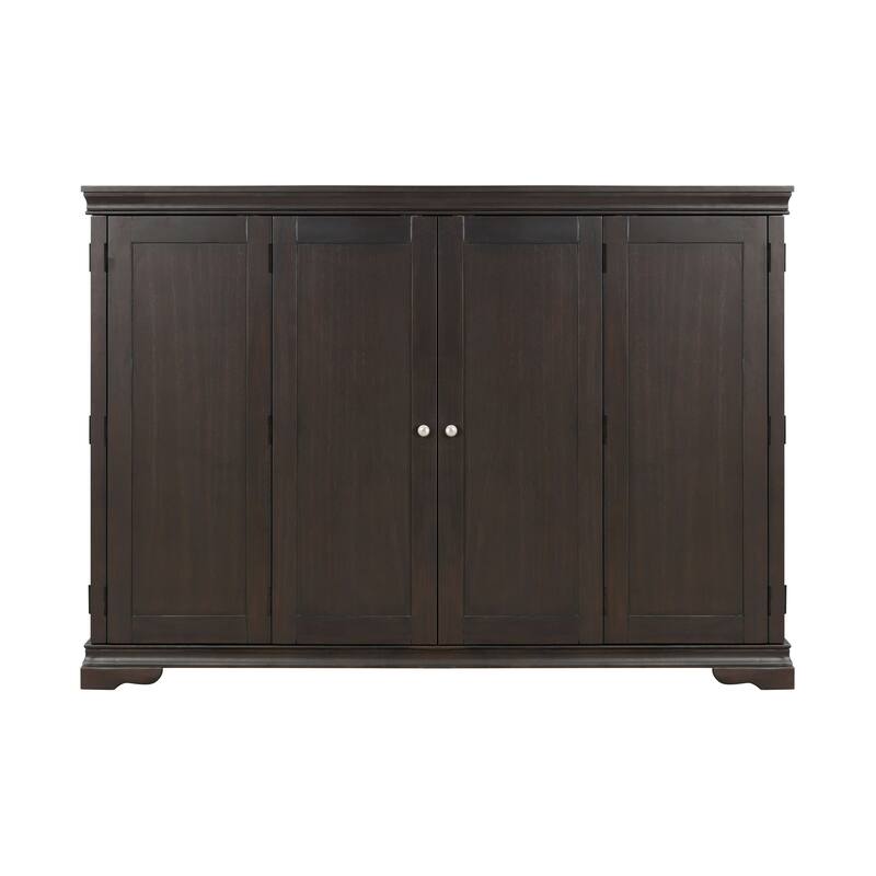 San Sebastian Cabinet Murphy Bed with Sealy Gel Memory Foam Mattress