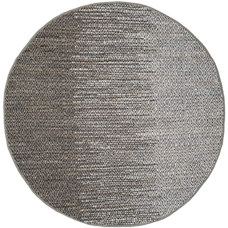 SAFAVIEH Handmade Vintage Boho Leather Denita Modern Stripe Leather