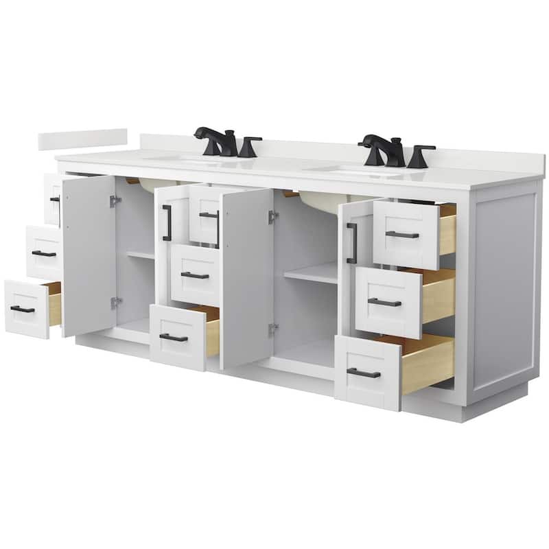 Wyndham Collection WCF292984D-QTZ-US3MXX Miranda 84" Free Standing