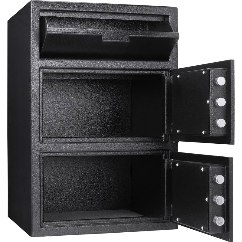 1.6 Cubic Ft Digital Keypad Two Lock Depository Safe