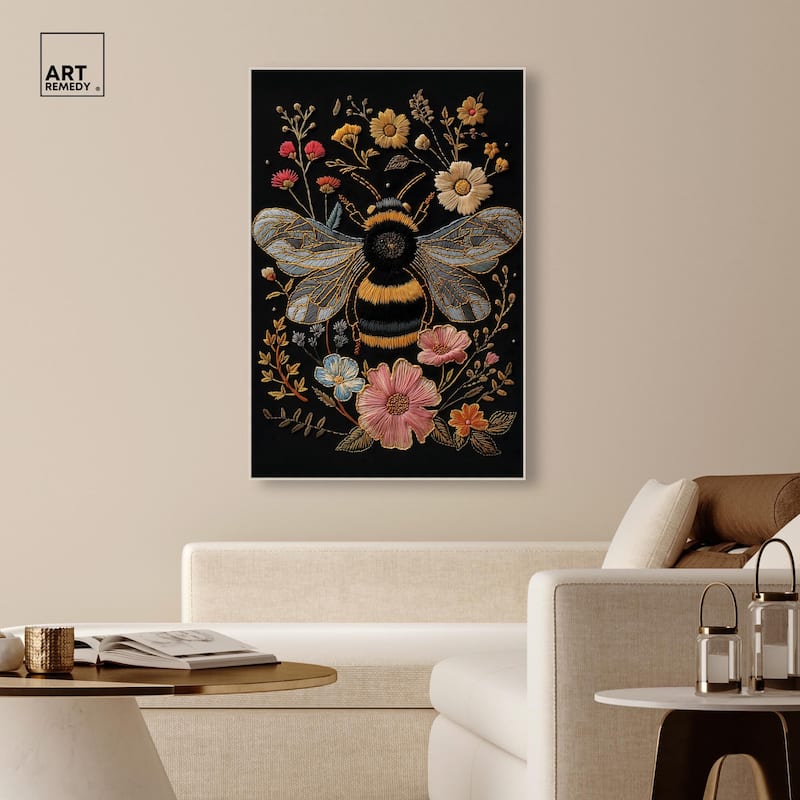 Honeyed Herald I Canvas by Art Remedy