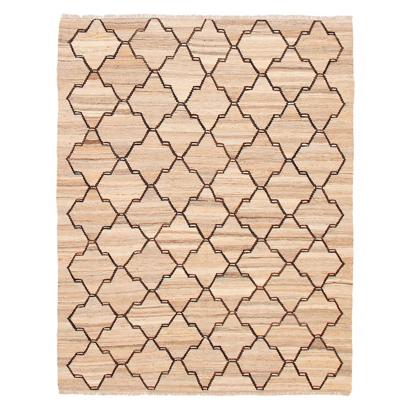 Sivas Khaki Kilim 6'3" x 7'10" - 6'3 x 7'10 - Khaki - 6'3 x 7'10