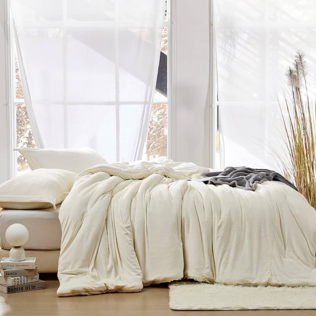 Love Thick® - Desirable Coma Inducer Oversized Comforter Set - Rich Eggnog