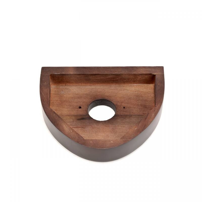 Toilet Part Dark Oak Hardwood for High Tanks Renovators Supply - Orange
