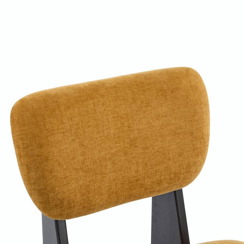 Minimalist Accent Chairs Set - Wood Frame