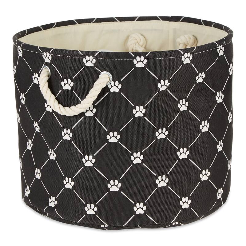 Bone Dry Polyester Pet Bin Trellis Paw