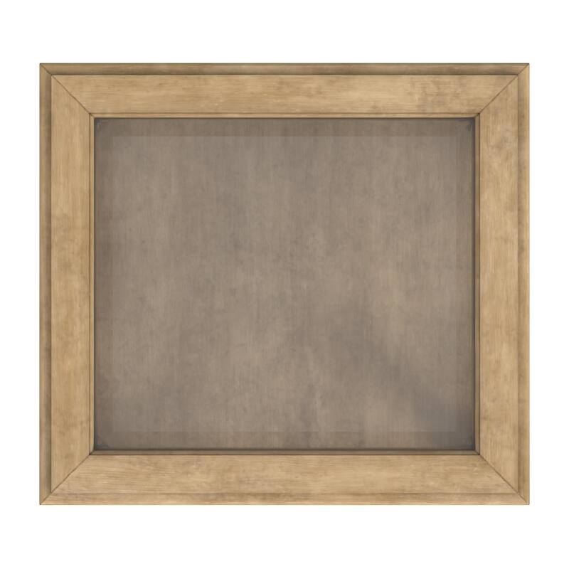 Burton Antique Beige Curio Table