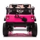 preview thumbnail 88 of 98, 24V Kids Ride-On Truck with Parental Remote, MP3, Bluetooth, LED Lights, and Safety Belts 鈥