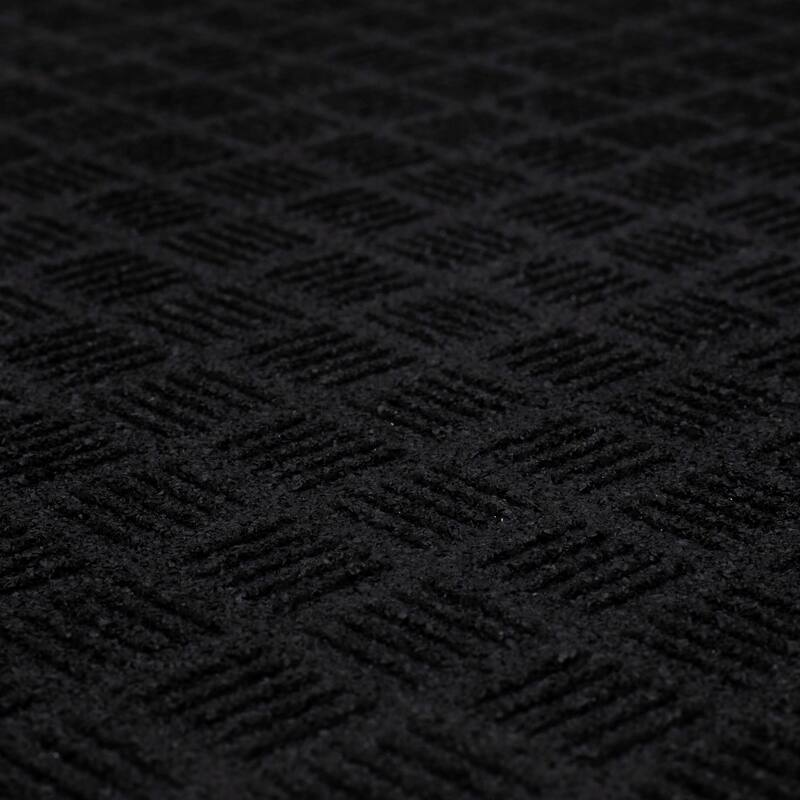 Mohawk Home Matrix Crosshatch Mat Black 3' X 4' Door Mat