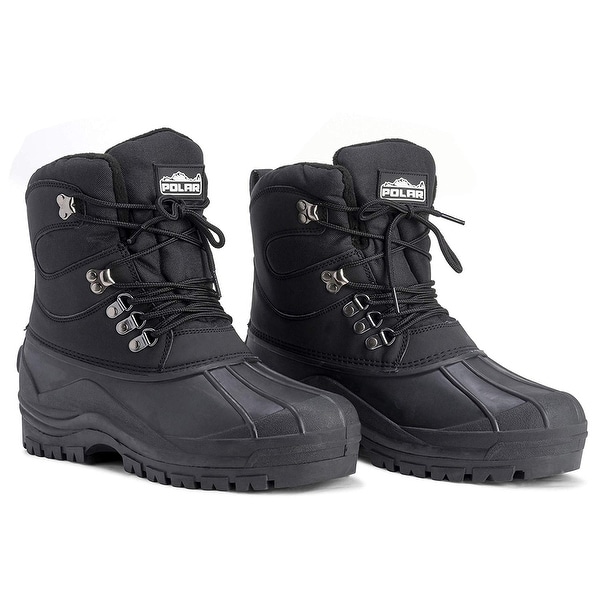 mens short waterproof boots