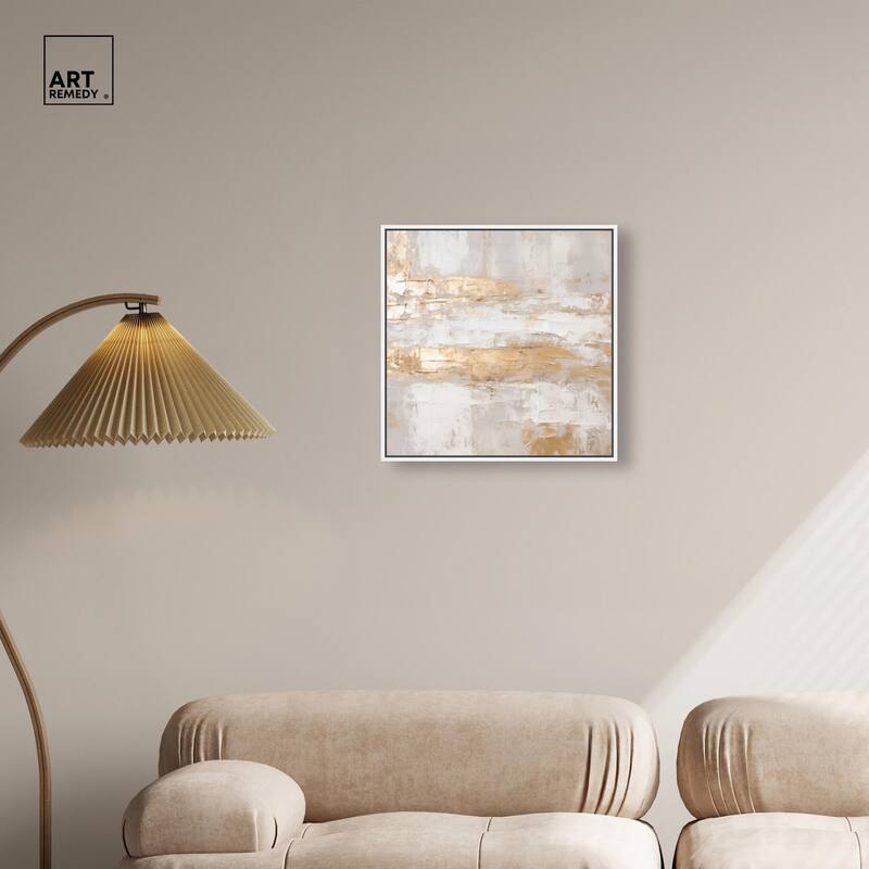 Melted Goldscape I Canvas by Art Remedy