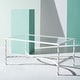 preview thumbnail 3 of 20, SAFAVIEH Couture Matilda Gold Leaf Glass Coffee Table