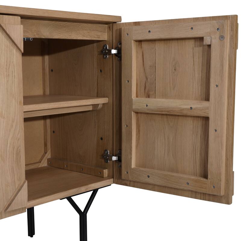 Brookstone 71" Wide Sideboard, Natural