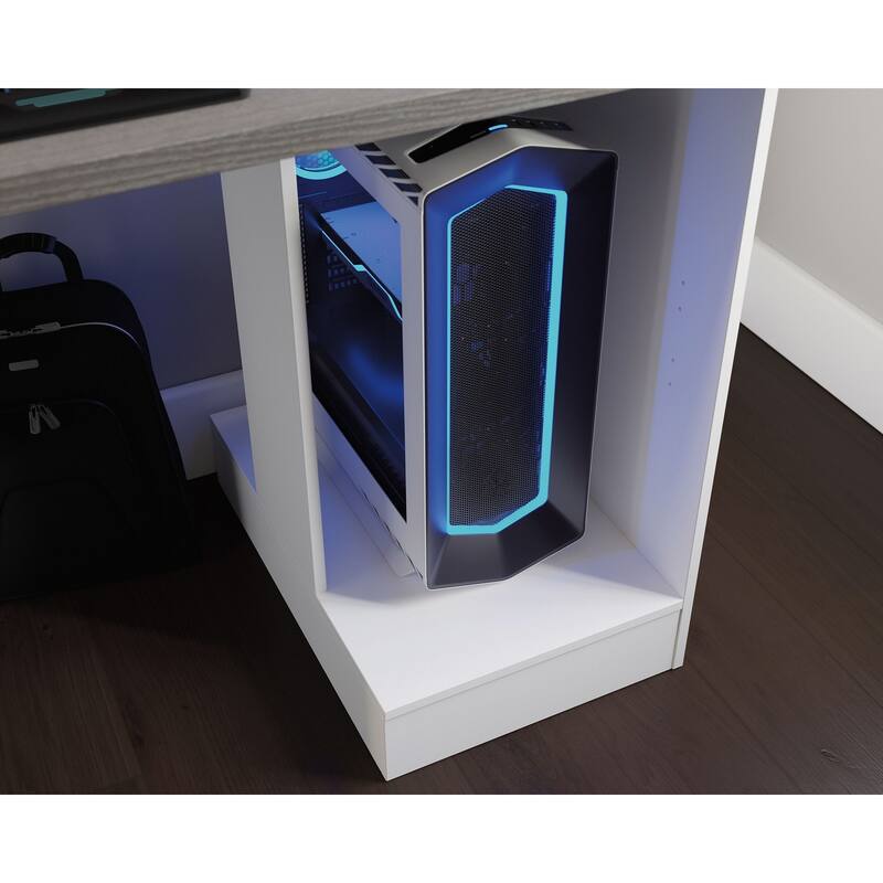 Gaming Desk 60" Top Open And Drawer Ped