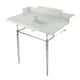 Option Marble White / Polished Nickel