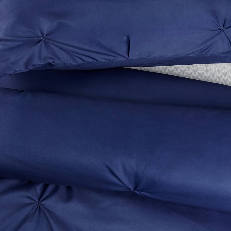 Serta Simply Clean Antimicrobial Pleated Comforter Set