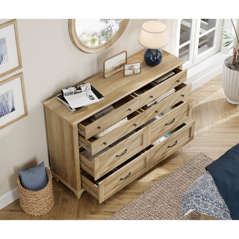 Kids Dresser with 7/8 Drawers for Bedroom, Wide Dresser for Kids Room