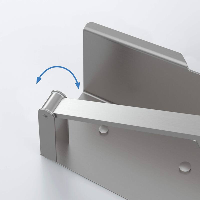 Bathroom Hardware Accessory Wall Mounted Toilet Paper Holder with Shelf