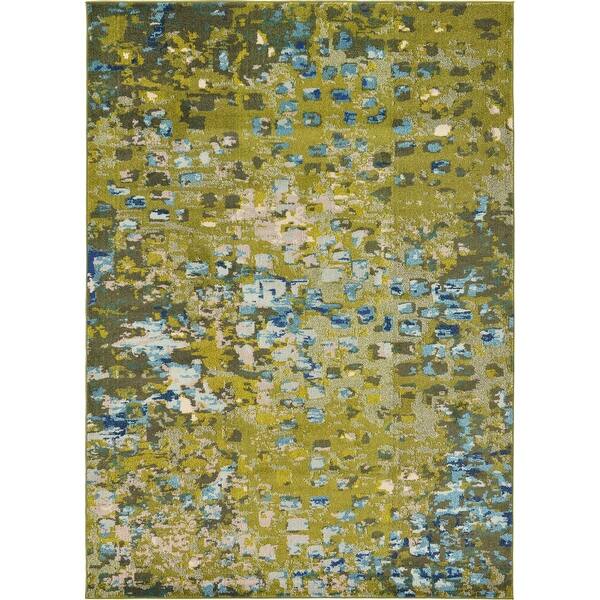 Unique Loom Ivy Jardin Modern Abstract Area Rug Overstock 13399121