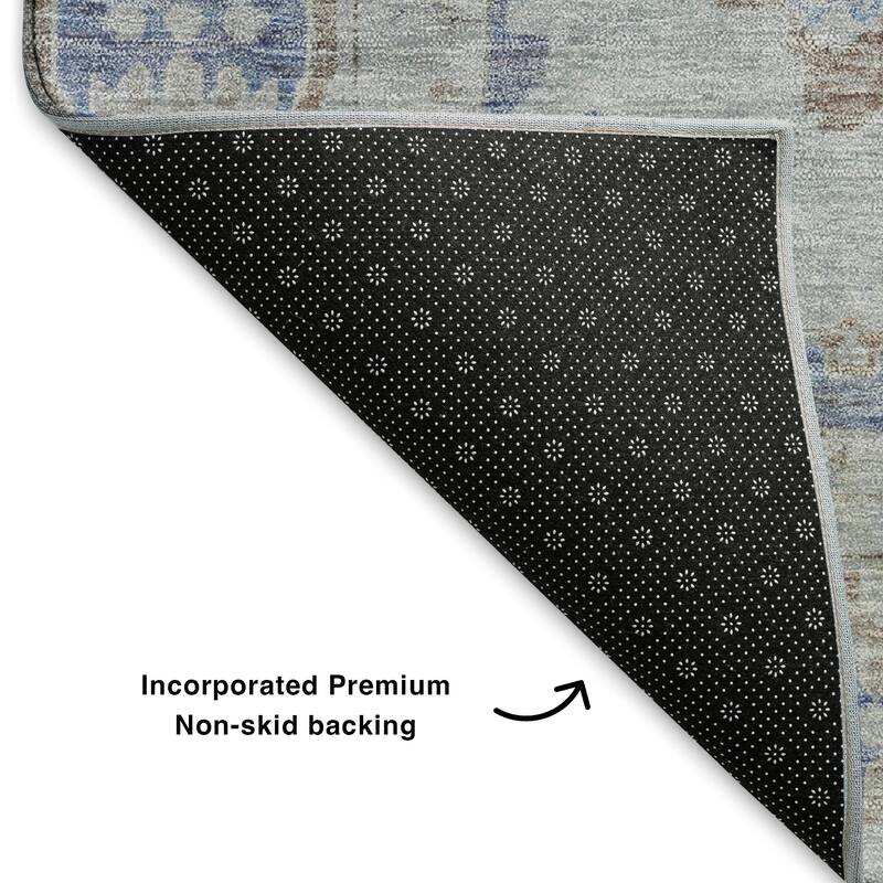 Premium Washable Super Soft Vintage Traditional Mayfield Rug