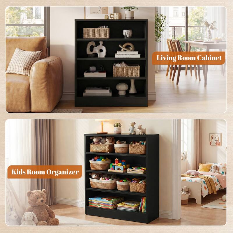 Cimly 45 Pairs Tall Shoe Cabinet, 9-Tier Wooden Shoe Storage Organizer with Adjustable Shelves