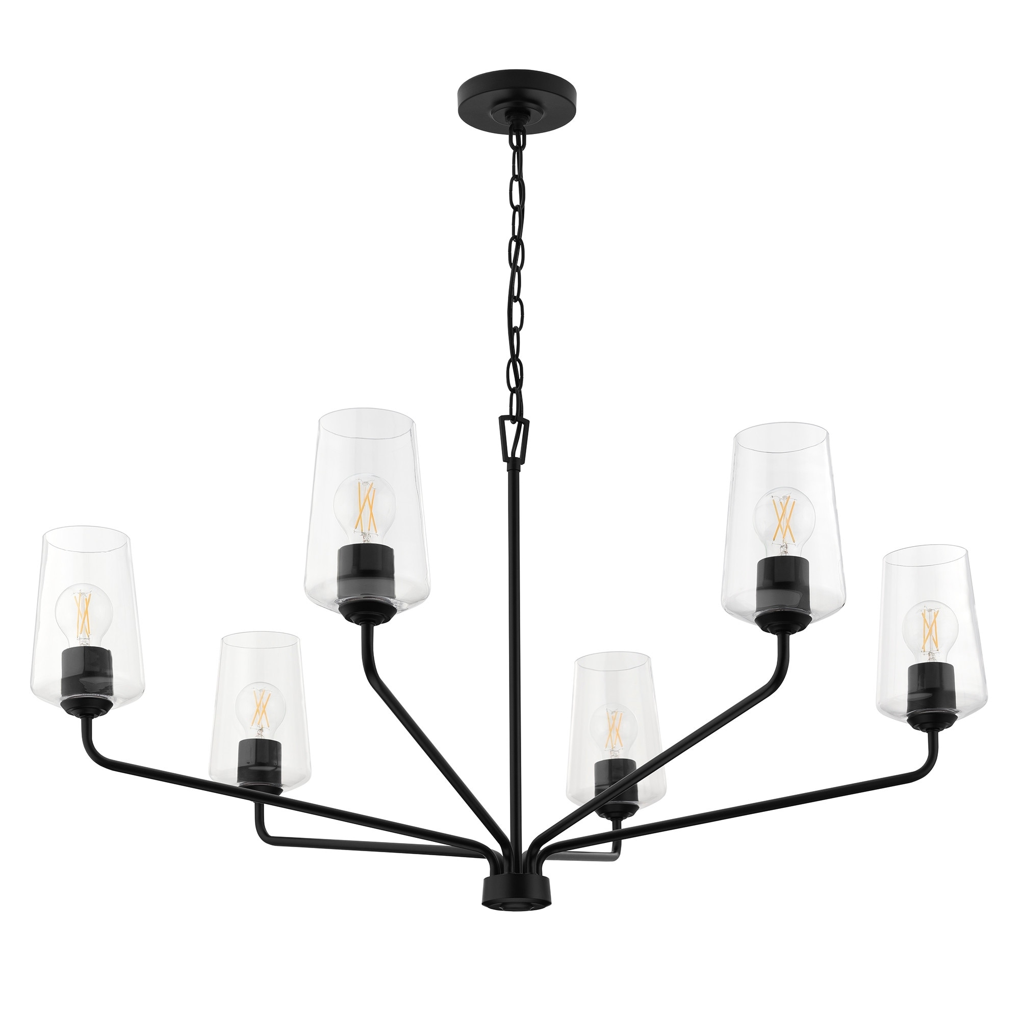 Progress Lighting P400444 Celino 6 Light 40" Wide Chandelier