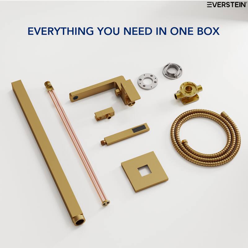 Floor Mount Freestanding Tub Filler with Handshower,Single Handle Bathtub Faucet