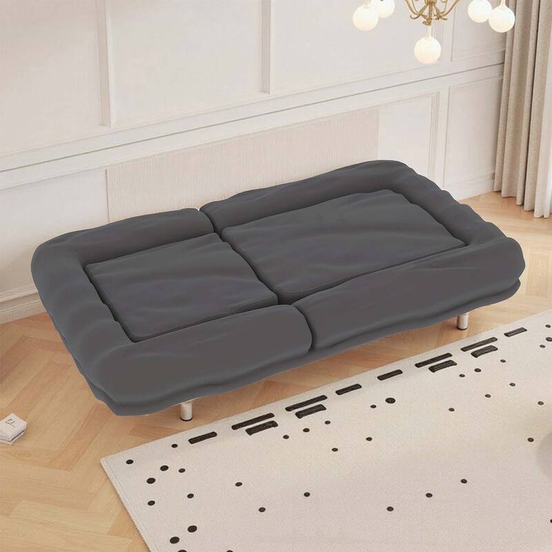 Sleek Modern Design Folding Sofa Chair with 5 Adjustable Positions for Gaming,Meditation,and Relaxation