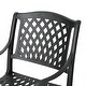 preview thumbnail 10 of 10, Cayman 7-piece Aluminum Outdoor Dining Set by Christopher Knight Home