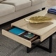 preview thumbnail 6 of 16, iNSPIRE Q Modern Eldersley Wood Finish Coffee Table with Two Drawers