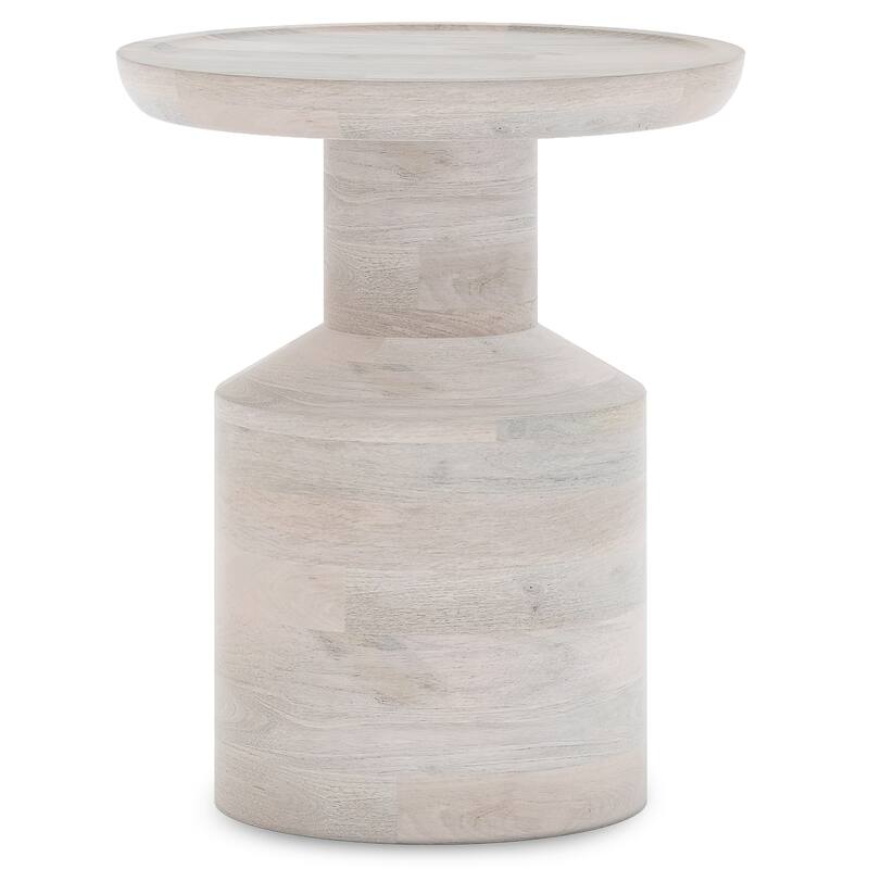 WYNDENHALL Norbury 16 inch Wide Solid Mango Boho Accent Table & Assembled