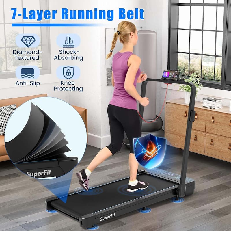 Portable Treadmill Walking Pad Adjustable Speed Running Machine