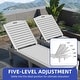 preview thumbnail 81 of 105, Outdoor Chaise Lounge Chairs (Set of 2) with Adjustable Backrest
