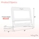 preview thumbnail 14 of 26, Dream On Me Lightweight Mesh Security Adjustable Bed Rail for Toddler