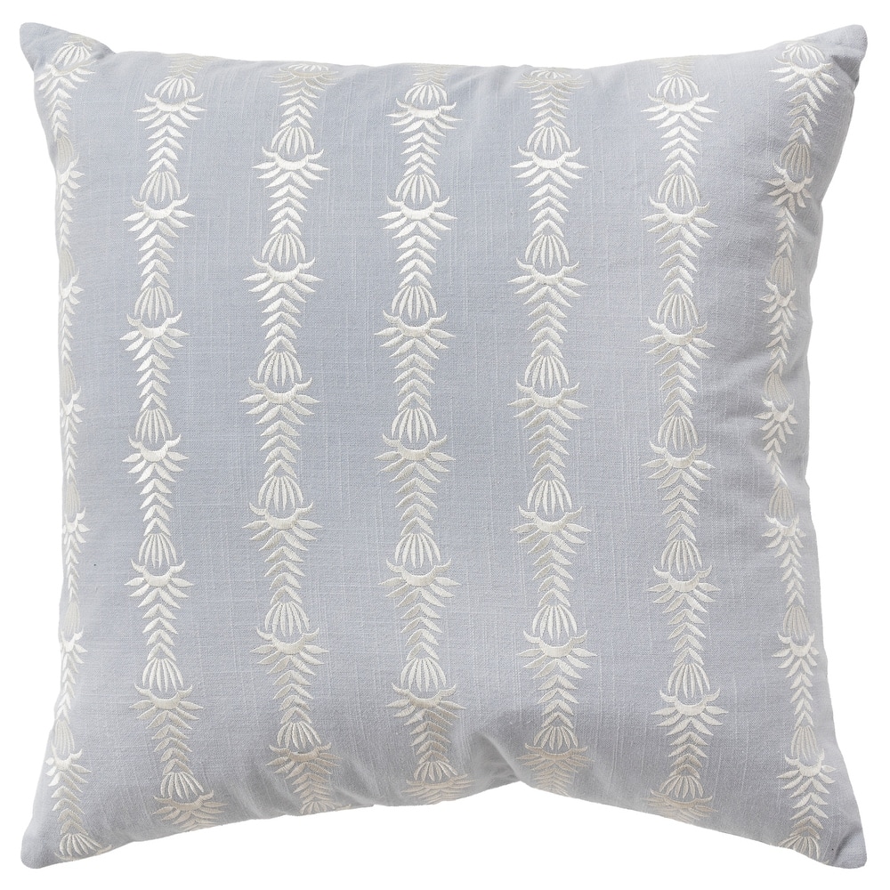 Rizzy Home Embroidered Throw Pillow Cover