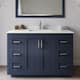 Option Dark Blue / Giotto Quartz Top / Brushed Nickel