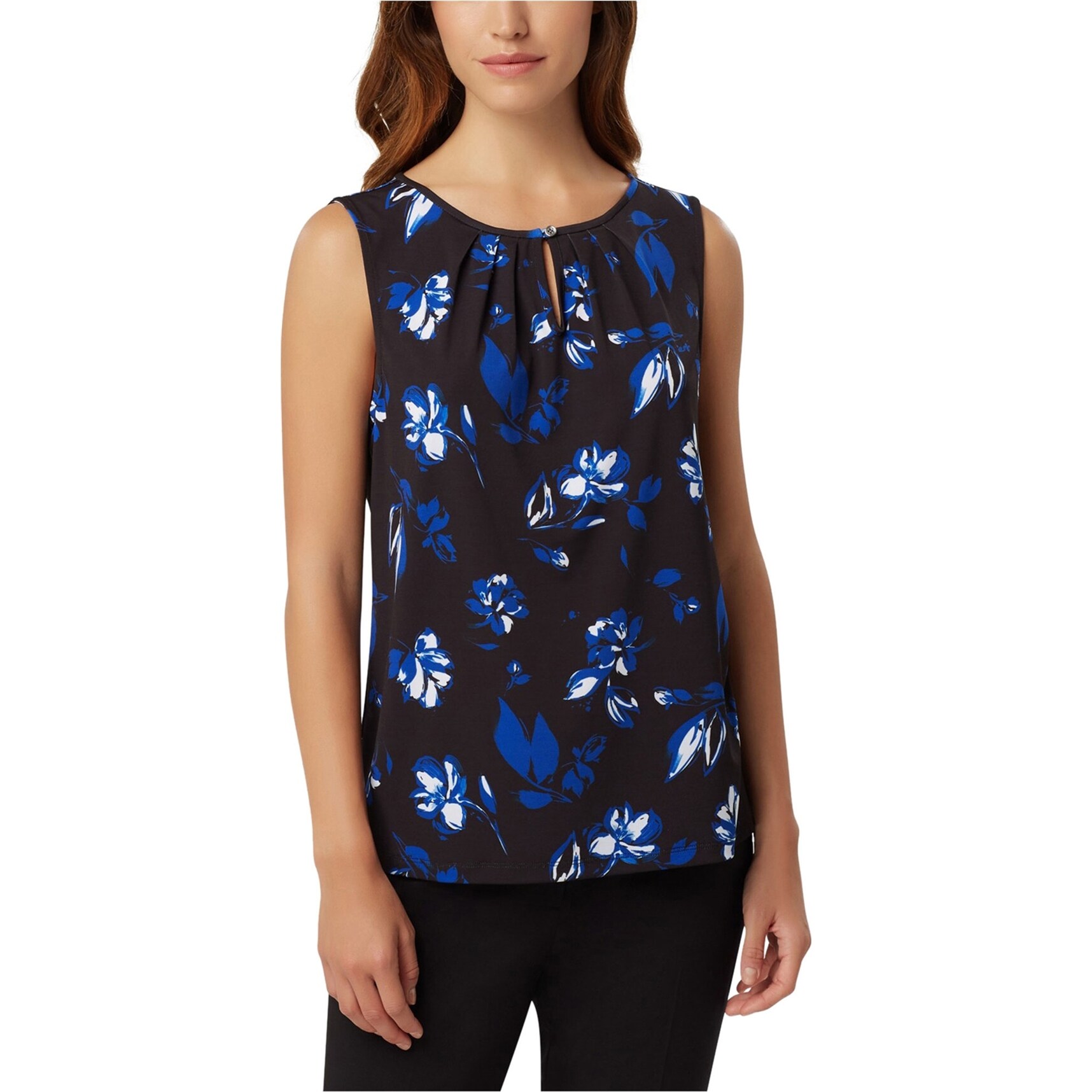 shirred pullover blouse