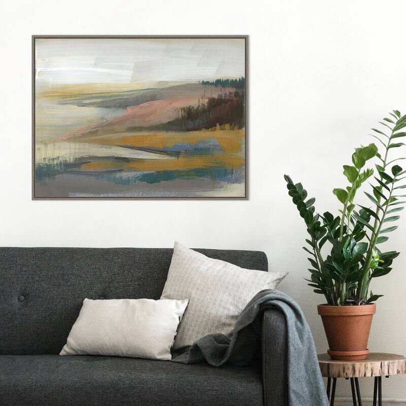 Northwest Cove II by Jennifer Goldberger (30 x 23 in.), Framed Canvas Wall Art Print - Sylvie Greywash - Sylvie Greywash